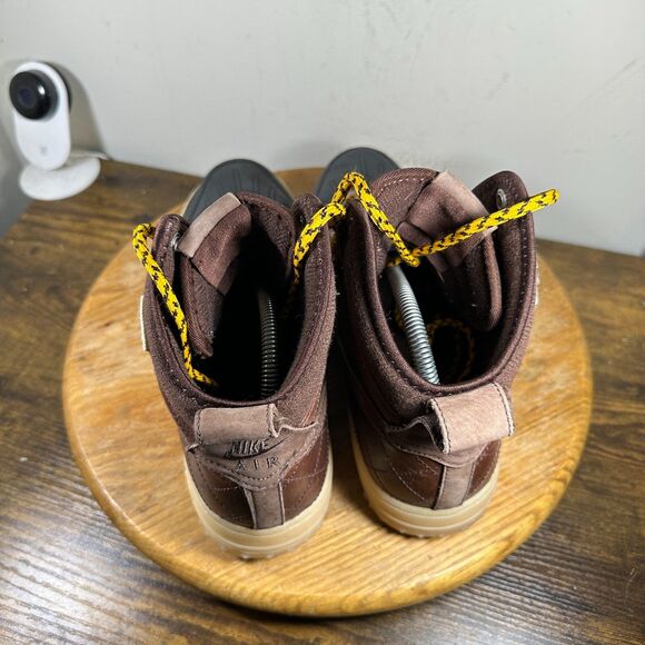 Nike Air Force 1 High Duckboot Field Brown Mens Size 10 Shoes 444745-004 - Picture 4 of 8